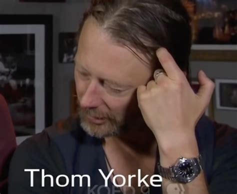 thom yorke rolex|thom yorke beaded.